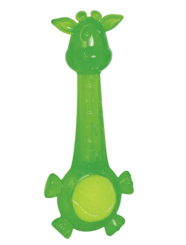 TPR Giraffe grün 27 cm